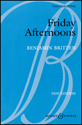 Friday Afternoons, Op. 7 Unison Choral Score cover